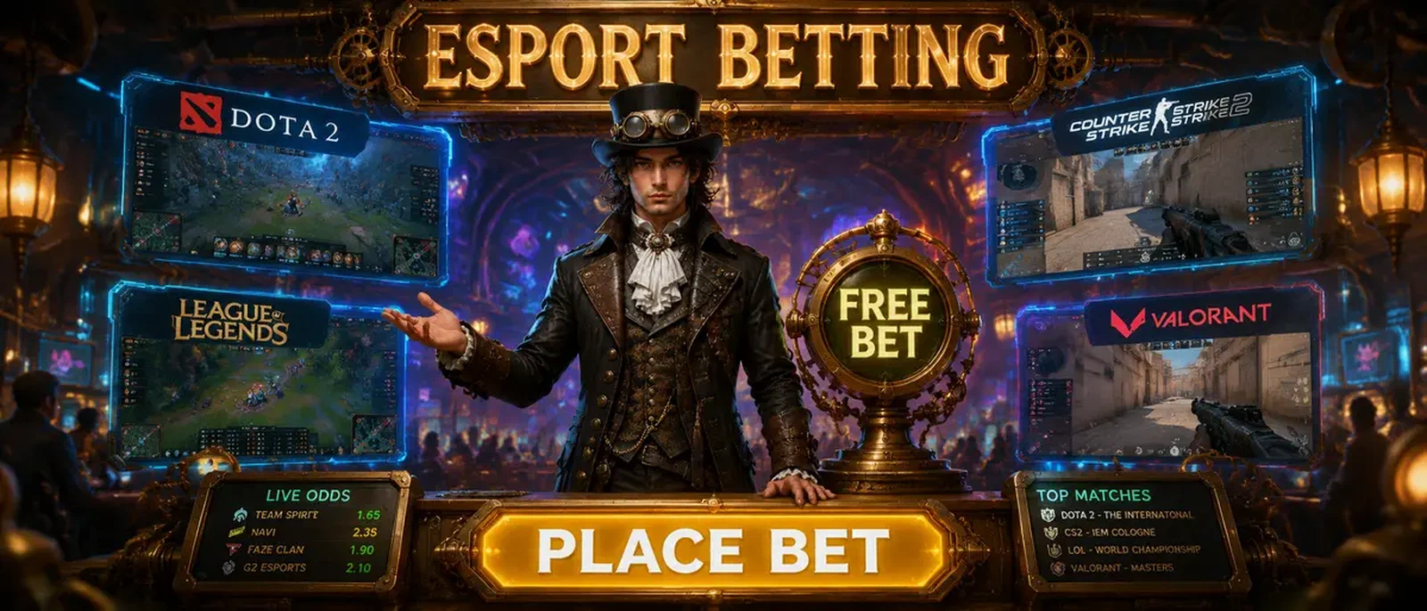 Scommesse Esport VinciSpin
